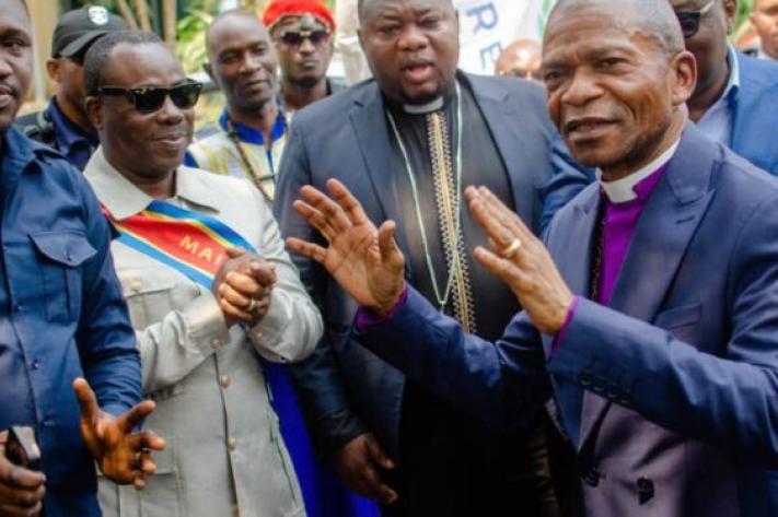 Dialogue spirituel : l’archevêque Evariste Ejiba Yamapia invite les Églises au stade Tata Raphaël…